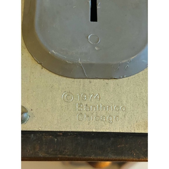 Banthrico METAL Telephone Bank 1974 - Picture 3 of 5